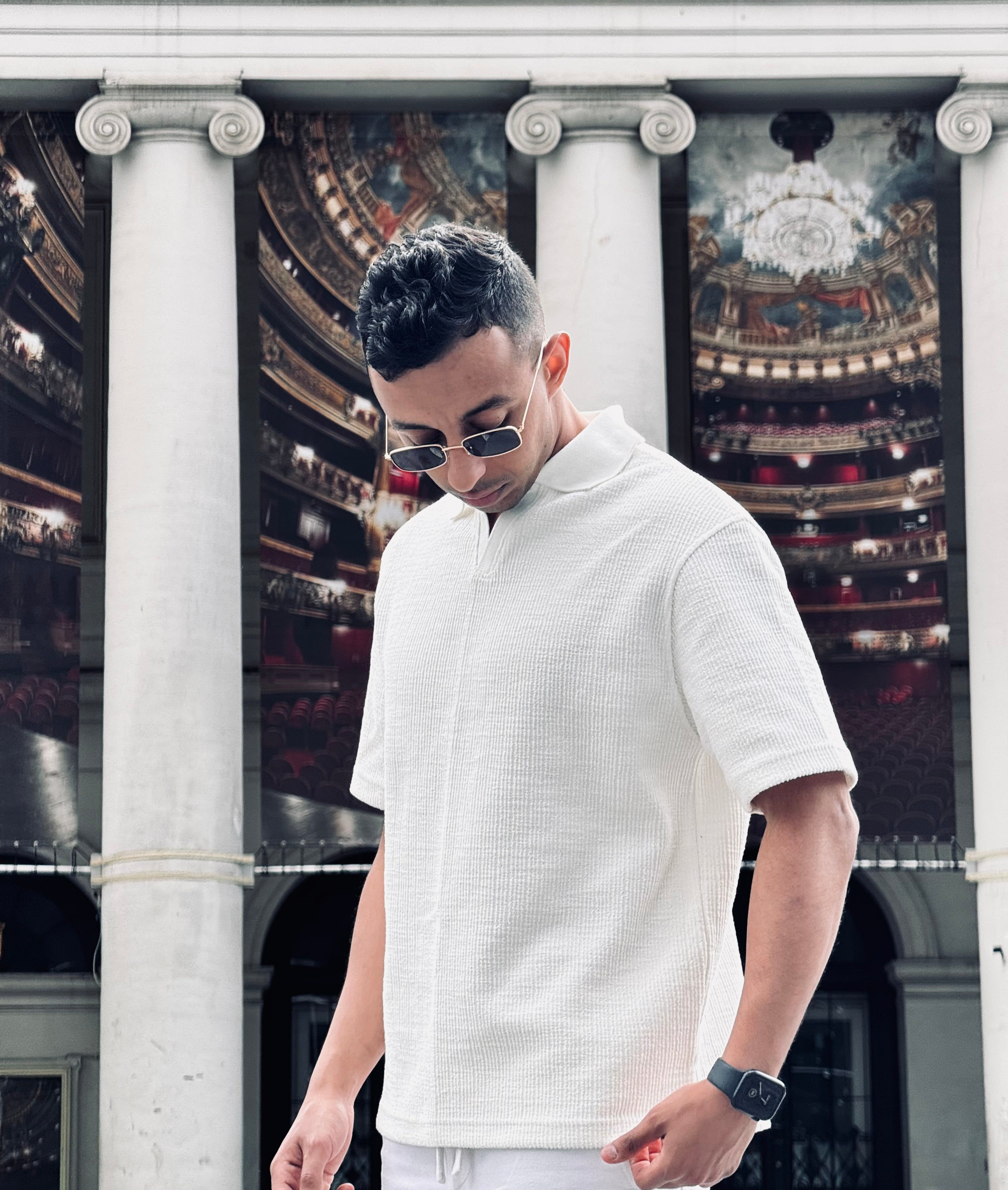 Amsterdam Polo - White