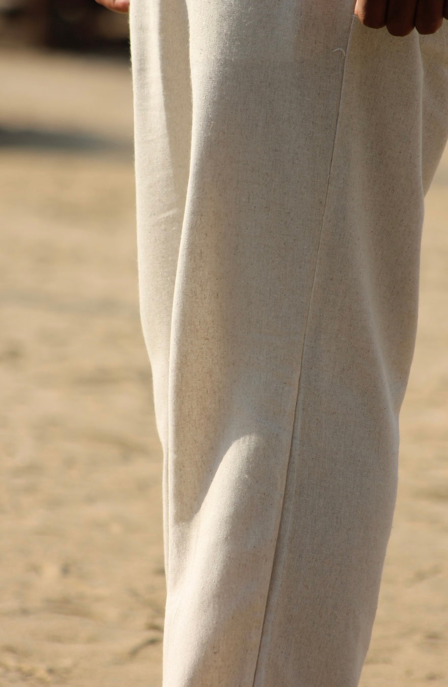 Nomadic Linen Trousers - Beige