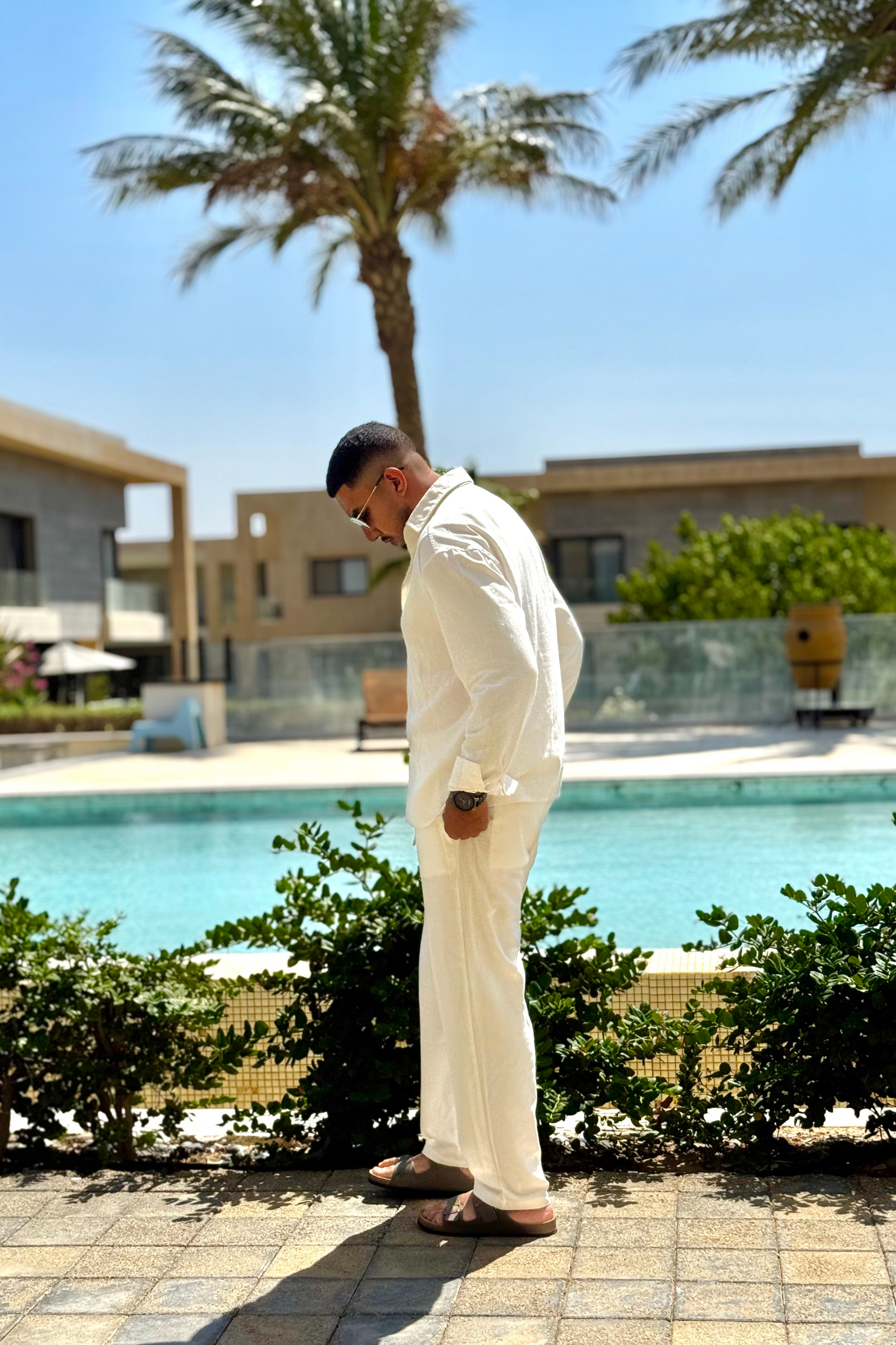 Nomadic Linen Set - White