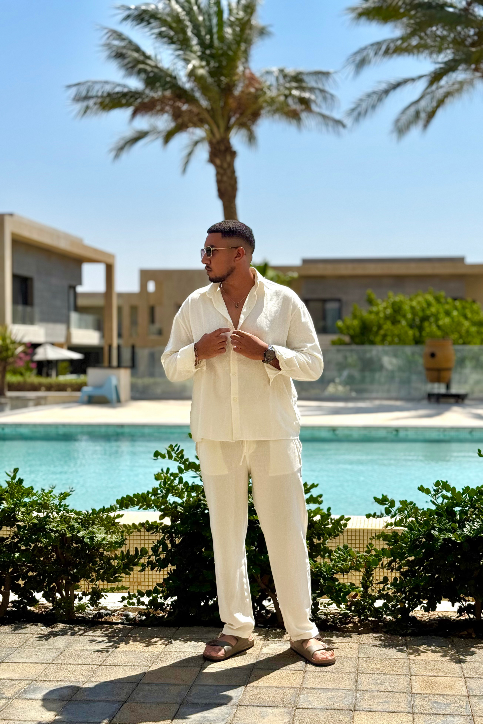Nomadic Linen Set - White