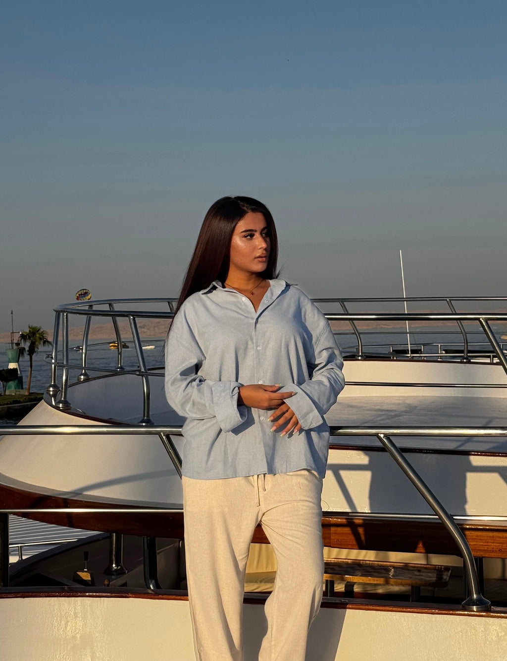 Nomadic Linen Shirt - Blue