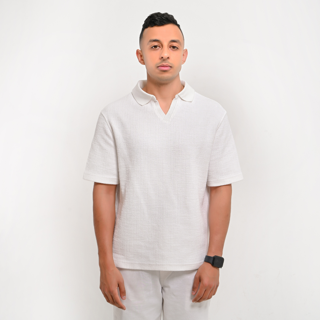 Amsterdam Polo - White
