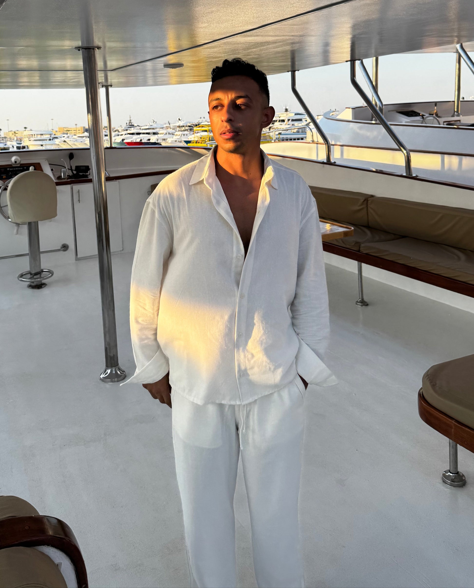 Nomadic Linen Shirt - White