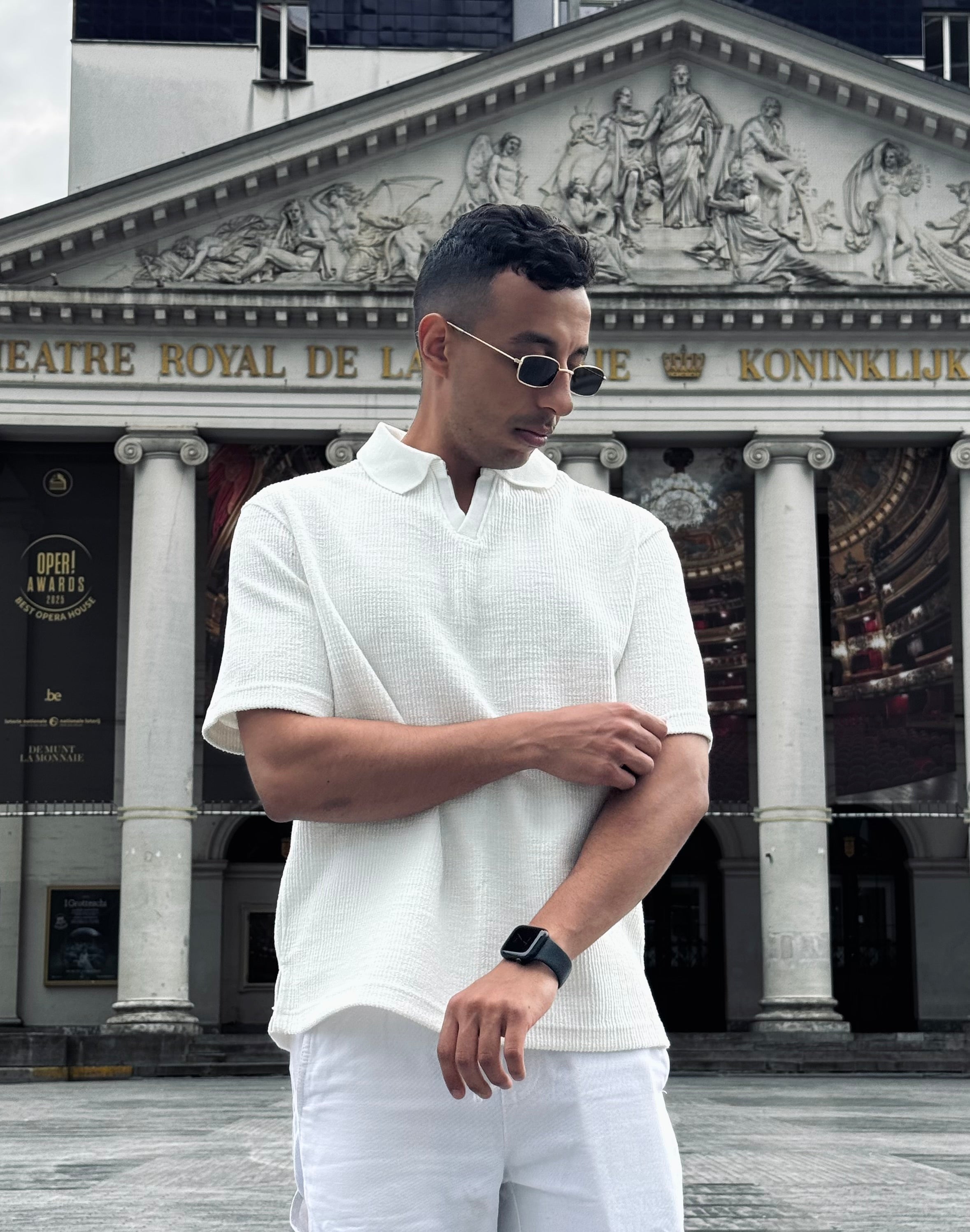 Amsterdam Polo - White