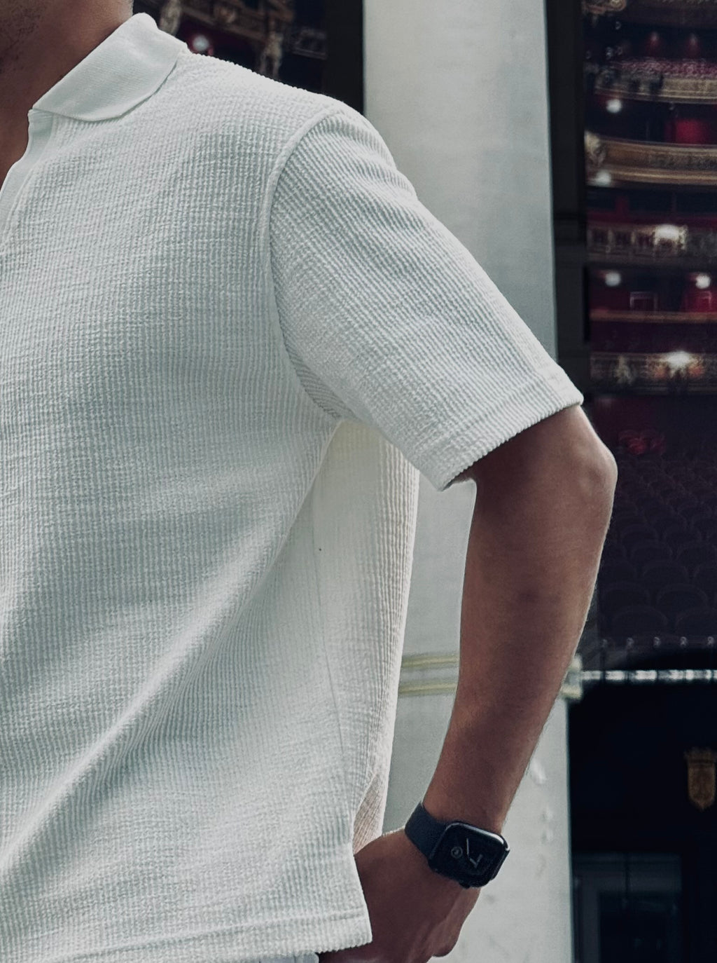 Amsterdam Polo - White