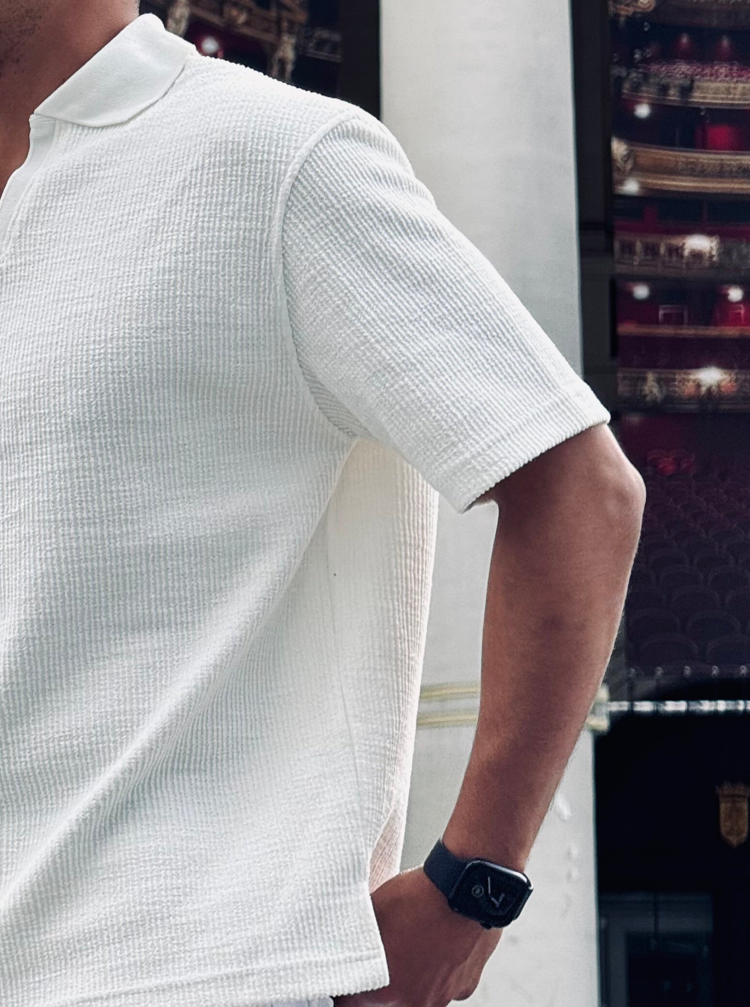 Amsterdam Polo - White