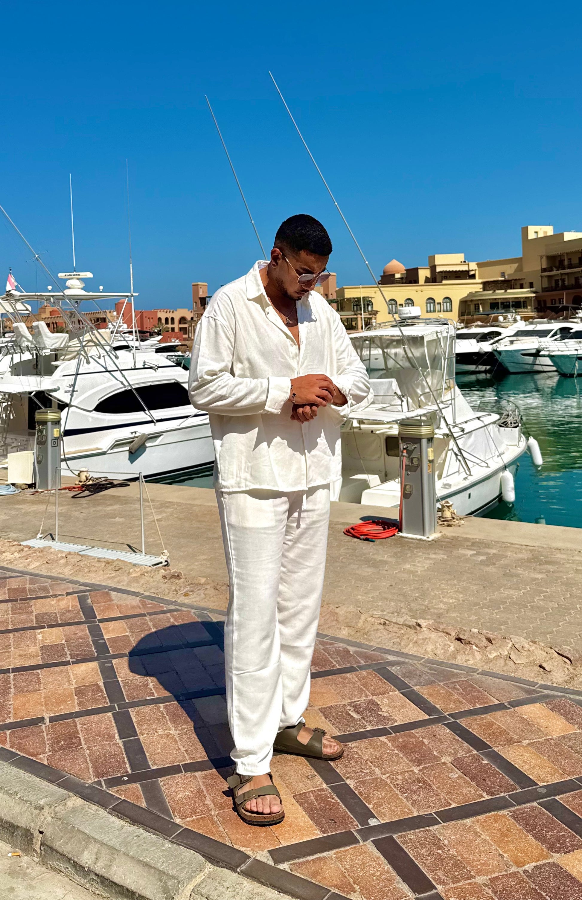 Nomadic Linen Set - White